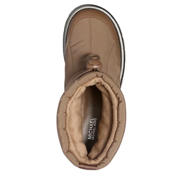 Michael Kors Barton Lug-Sole Booties in Driftwood NEW Size 6 - Picture 2 of 7